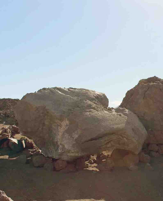 Black n Burgundy Lava Boulders 36" - 48"