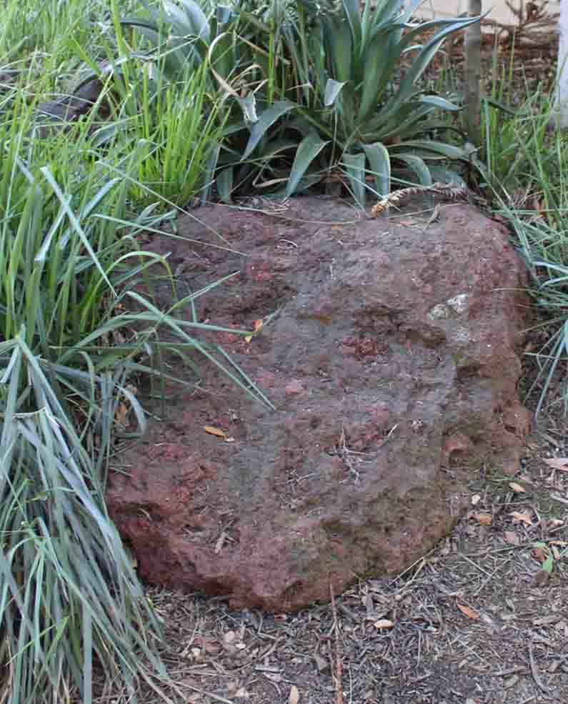 Red Lava Boulders