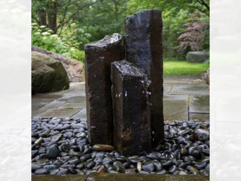 Mini Basalt Columns with Cut Bottom