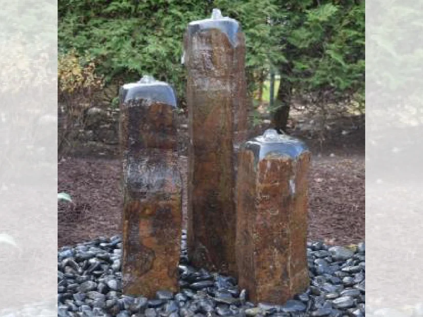 Mini Basalt Columns with Cut Bottom