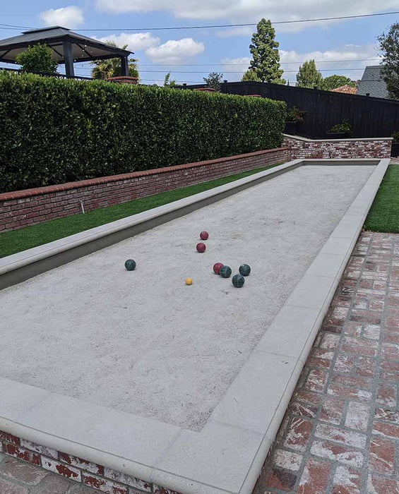 Silver D.G. & Oyster Shell Bocce Ball Court Blends
