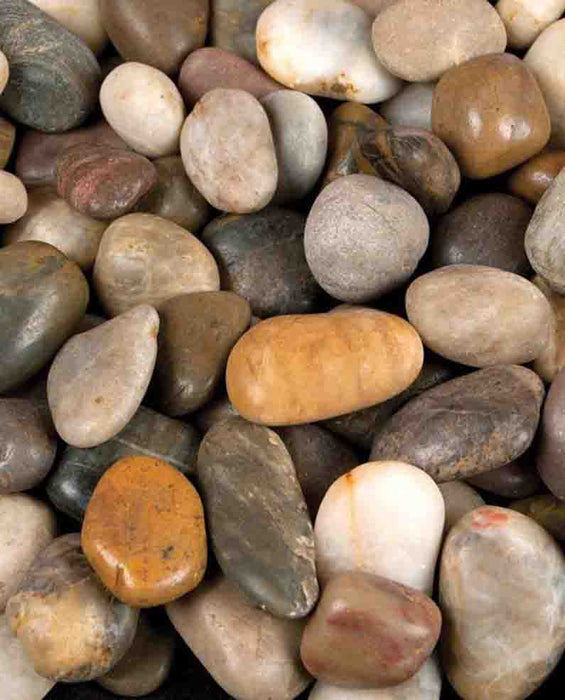 Mixed Colors Polished Pebbles