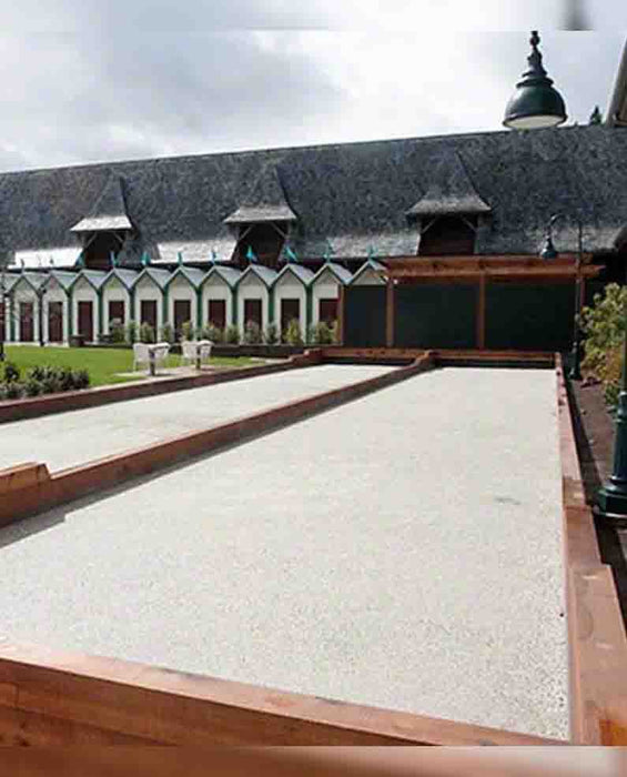 Silver D.G. & Oyster Shell Bocce Ball Court Blends